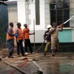 dormitory fire - Mwanza Fire & Rescue Force