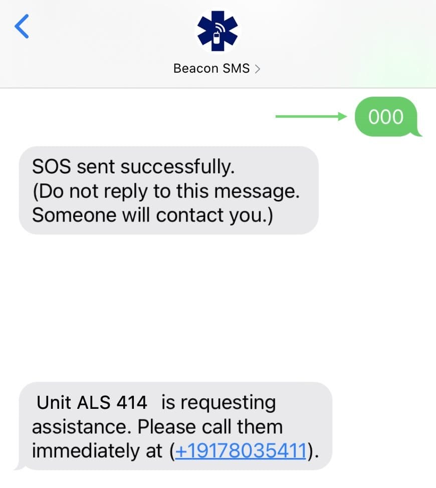 SOS Message_SMS Guide for Beacon Responders