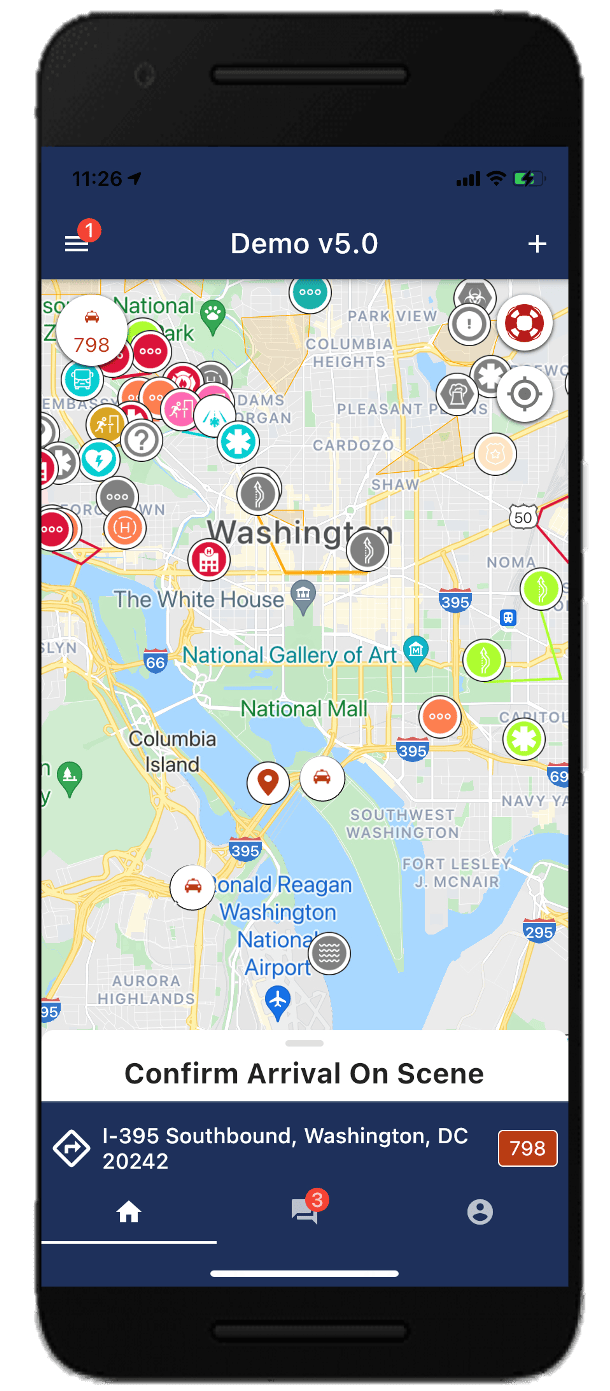 Mental Health Crisis - Full Map - Beacon Mobile App